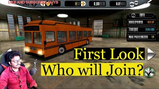 New Mobile: Bus Simulator Original First Look | Who will Join Multiplayer? Telugu screenshot 1