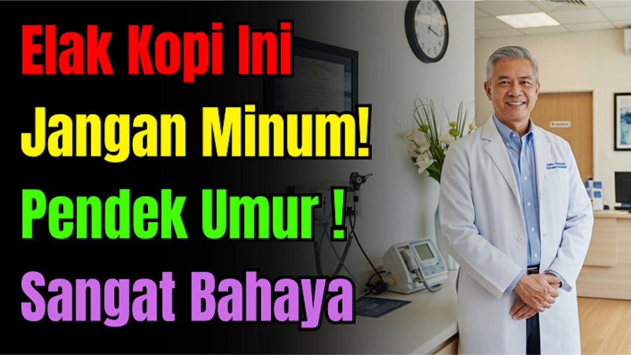 Anda Umur 60an? Jaga-jaga Minum Kopi! 4 Jenis Ini Racun, Tapi 4 Ini Ubat Panjangkan Umur.