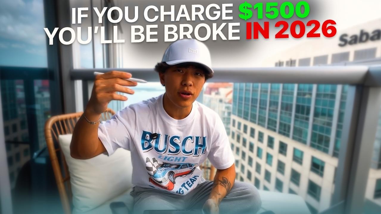 if you charge less than $1500 for coaching you'll be broke in 2026
