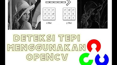Implementasi Program Deteksi Tepi Python  OpenCV
