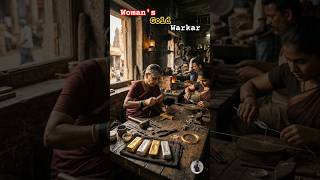 woman's Gold warkar || goldsmith South Indian best jewellery worker ladies