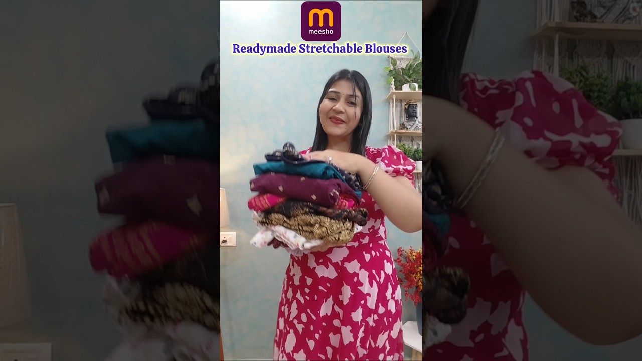Meesho Find Stratchable blouse Under ₹250/-| 