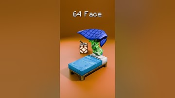 3D Cloth Simulation on Minecraft Creeper 🧣🔥