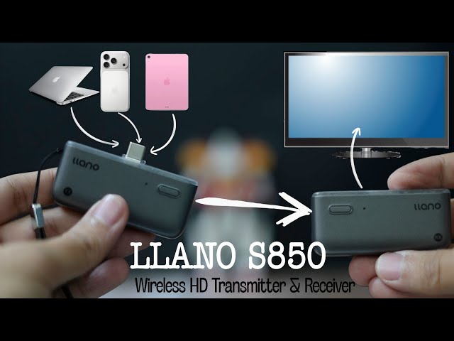 LLANO S850 Wireless Transmitter & Receiver kit | The Perfect