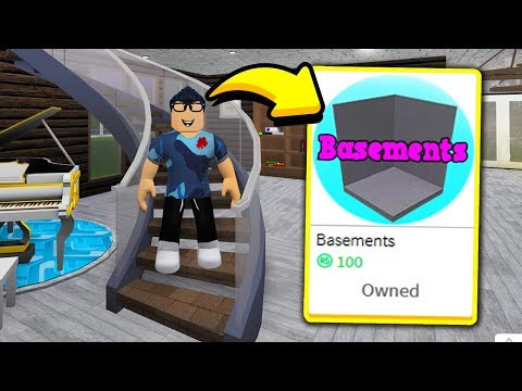New Basements Gamepass Stairs In Roblox Bloxburg Update Youtube - how to make stairs in roblox welcome to bloxburg the hacked