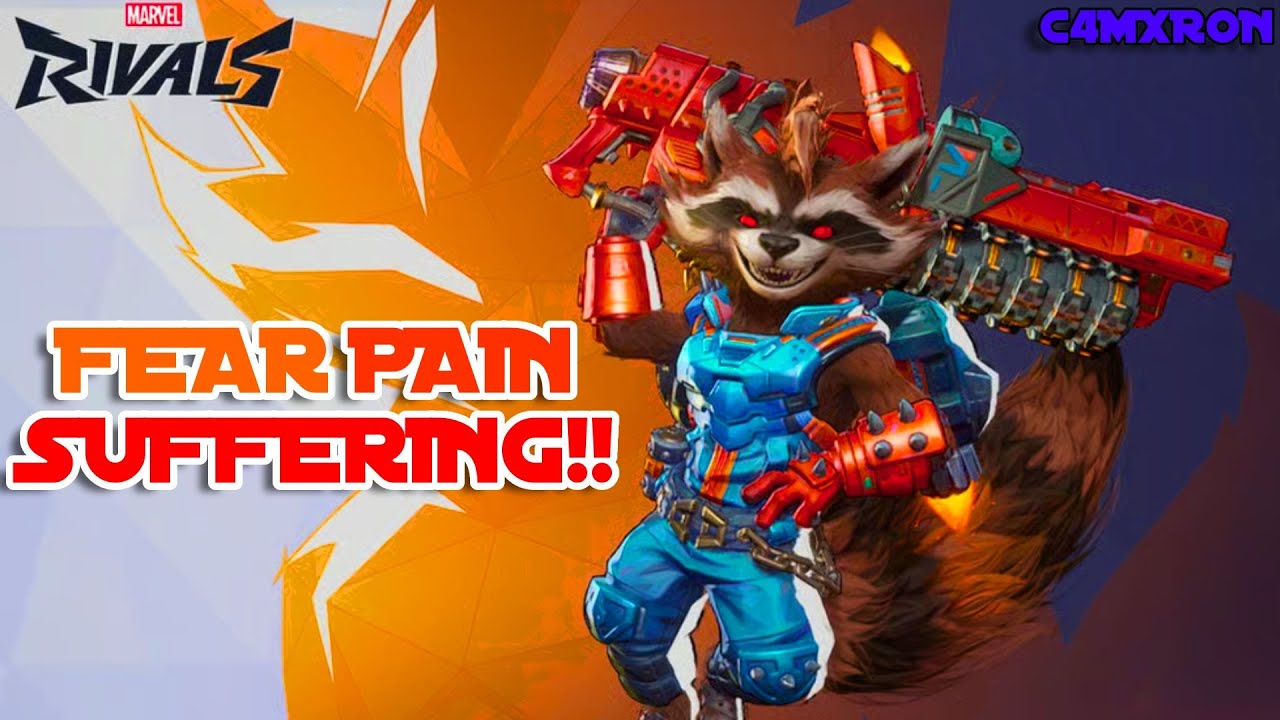 I Lowkey Cooked as Rocket Raccoon in MarvelRivals!!