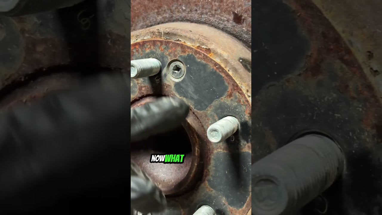 Stripped Rotor Screws Try This Mechanic Trick