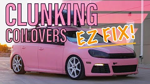 The Clunking BC Racing Coilovers, And How To Fix It!