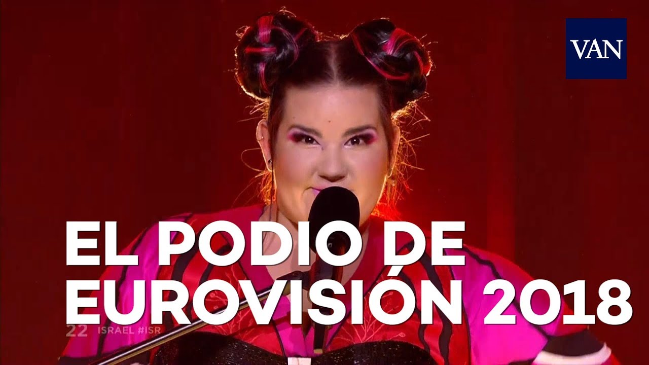 El Podio De Eurovision 2018 Youtube