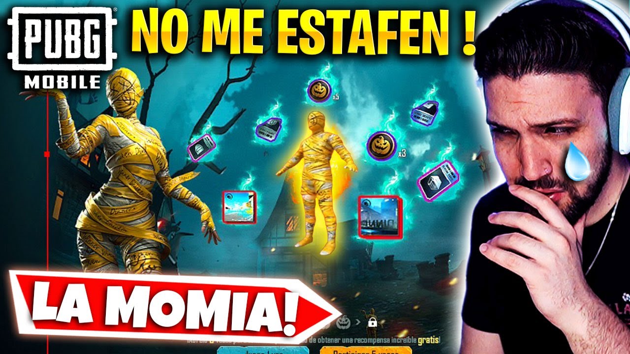 LA MOMIA AMARILLA GRATIS en PUBG MOBILE? – ES IMPOSIBLE o FUI ESTAFADO?