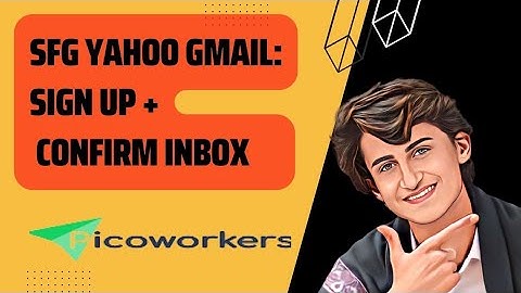 SFG Yahoo Gmail task on pickoworker || gmail tasks on pickoworker