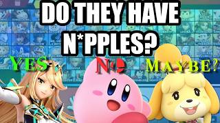 Which Smash Characters Canonically Have Nipples? (Corrections)
