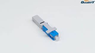 Pre Connectorized Drop Cable Scapc Upc Normal Optical Fiber Sx Core Fast Connector Sc Upc