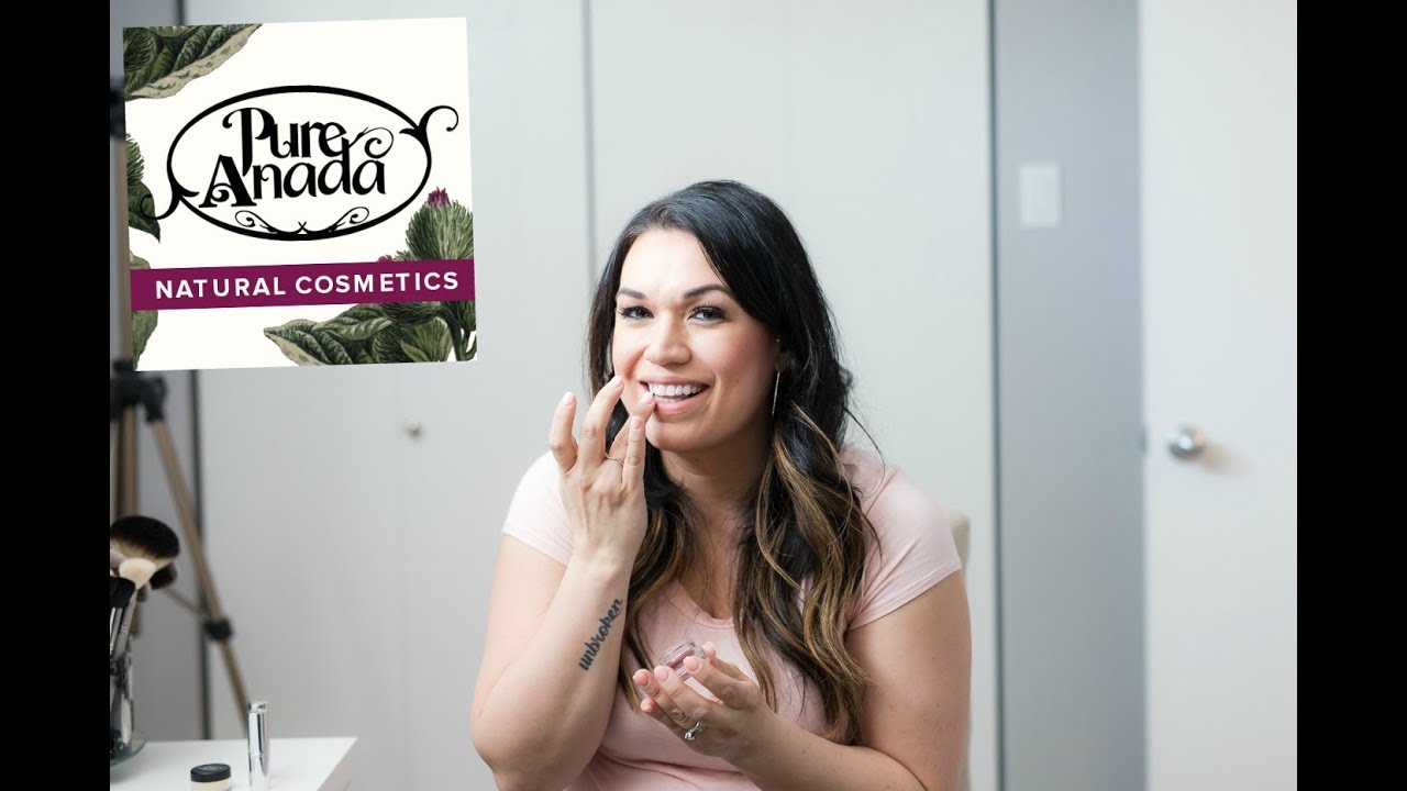 My First Makeup Collab feat. PURE ANADA COSMETICS | Leslie Nicole