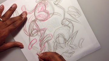 Dawg Dayz Poster Illustration Time-lapse.