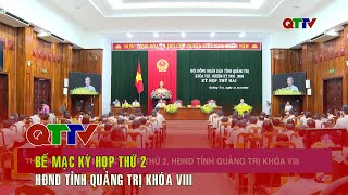 Closing the 2nd session, the 8th Provincial People's Council, term 2021 - 2026 | QTTV