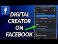 How to change facebook profile to digital creator
