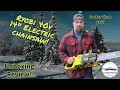 CHAINSAW Unboxing & Review: The new Ryobi 40v battery electric Chainsaw! RY40530