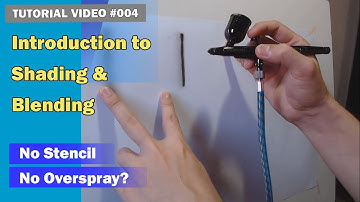 Beginners Airbrush Shading, Blending & The Overspray | Airbrushing For Beginners Part  4/6