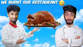 We Burnt Our Restaurant One Armed Cook Ft - Black Fox