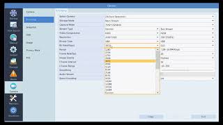 2M Professional IP Series | Configuring a Cameras Encoding Parameters screenshot 5