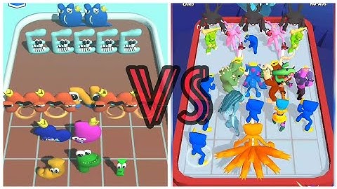 Merge Alphabet Lore Run level 21 vs Merge Monster level 88, Merge Battle