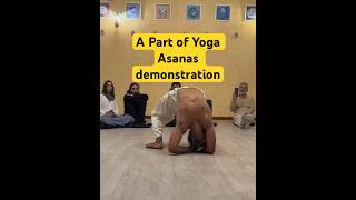 A part of sequence of Yoga Asanas demonstration #yoga #yogapostures #yogademo #yogasanas