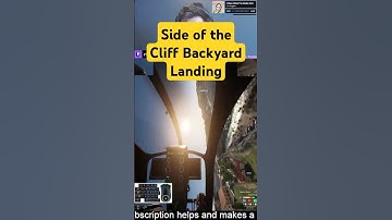 Side of the Cliff Backyard Spin Landing in Arma Reforger
