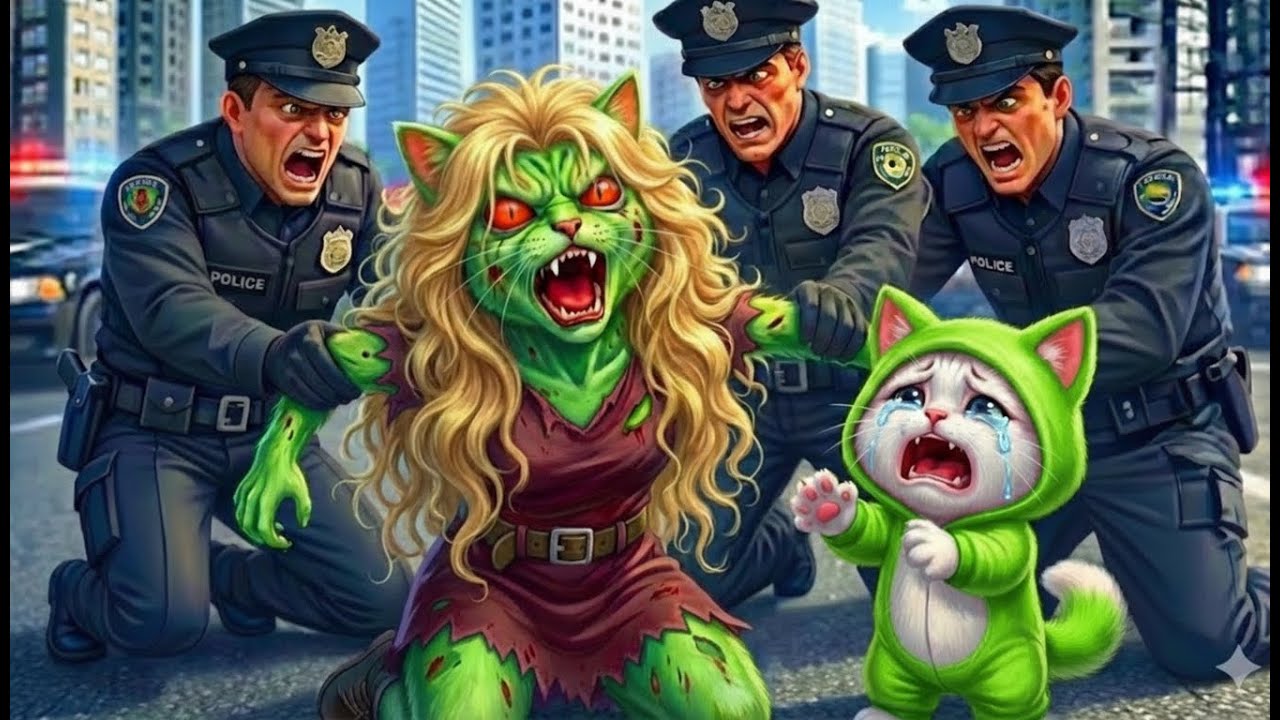 😱🚪 OMG! Don’t Open the Door, Kitten... What’s Waiting Outside?! 🐱🌙 |  Cat Story