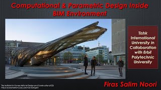 Computational and Parametric Design Inside Building Information Modeling Environment webinar
