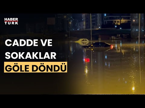 SON DAKİKA: Ankara sağanak yağış altında kaldı!