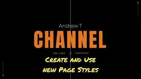 Create and Use new Page Styles in LibreOffice Writer