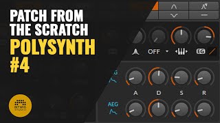 Patch from the scratch #4 - Polysynth Arp, mixing it with a track in Bitwig