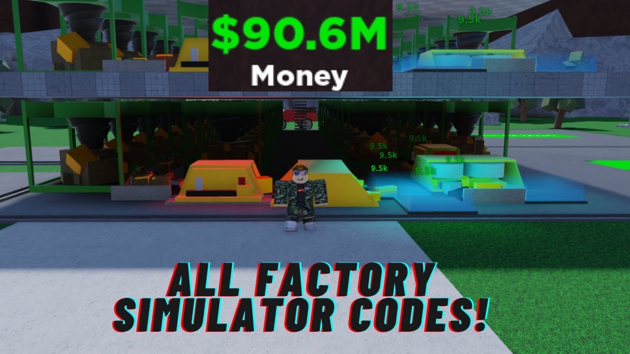 All 7 WORKING Factory Simulator Codes ROBLOX YouTube