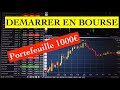  je demarre en bourse  portefeuille 1 000  solidite croissance dividende et diversification 