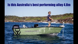 Oceanworx Airier 4.8 is premium side console fishing alrounder that delivers a ride like no other