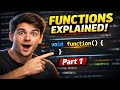 Functions Explained for Beginners 🔥 | Programming Functions Part 1 (Step-by-Step)