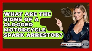 What Are The Signs Of A Clogged Motorcycle Spark Arrestor? - Ride or Die Motorcycles