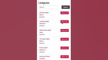 Registering for two leagues with Curling IO