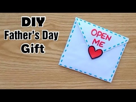 easy fathers day gift idea from paper 