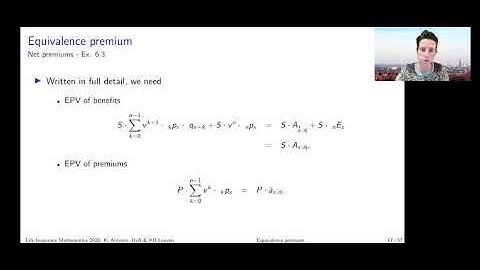 Actuarial equivalence