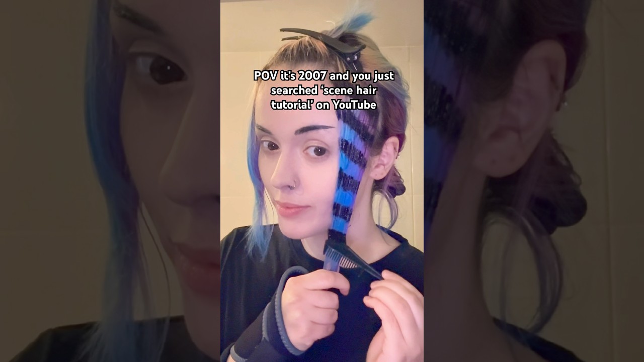 Scene Hair Tutorial :3 👾🦖