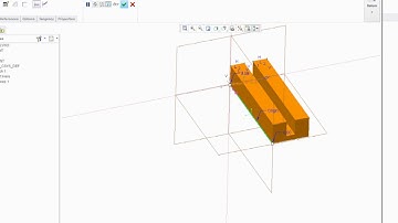 Trajectory Parameter Creo Trajpar + Sweep + Cosine function
