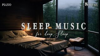 Relaxing Piano ASMR: Achieve Deep Sleep with Rainy Ambiance  Wake Up Refreshed