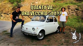 MA QUANTO VA PER LE STRADE DI MONTAGNA LA VECCHIA 500? scopriamolo in stile Asino Corse!