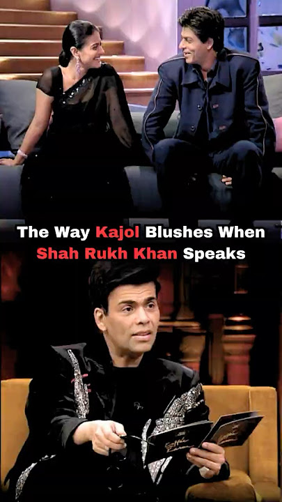 Shah Rukh Khan Makes Kajol Blush😍Karan Johar #shahrukh #karanjohar #metgala