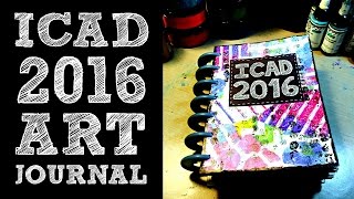 ICAD 2016 Art Journal - Flip Through