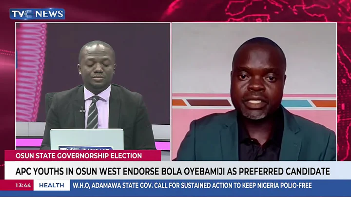 APC Youth In Osun West Endorse Bola Oyebanji As Osun State Governorship Preferred Candidate