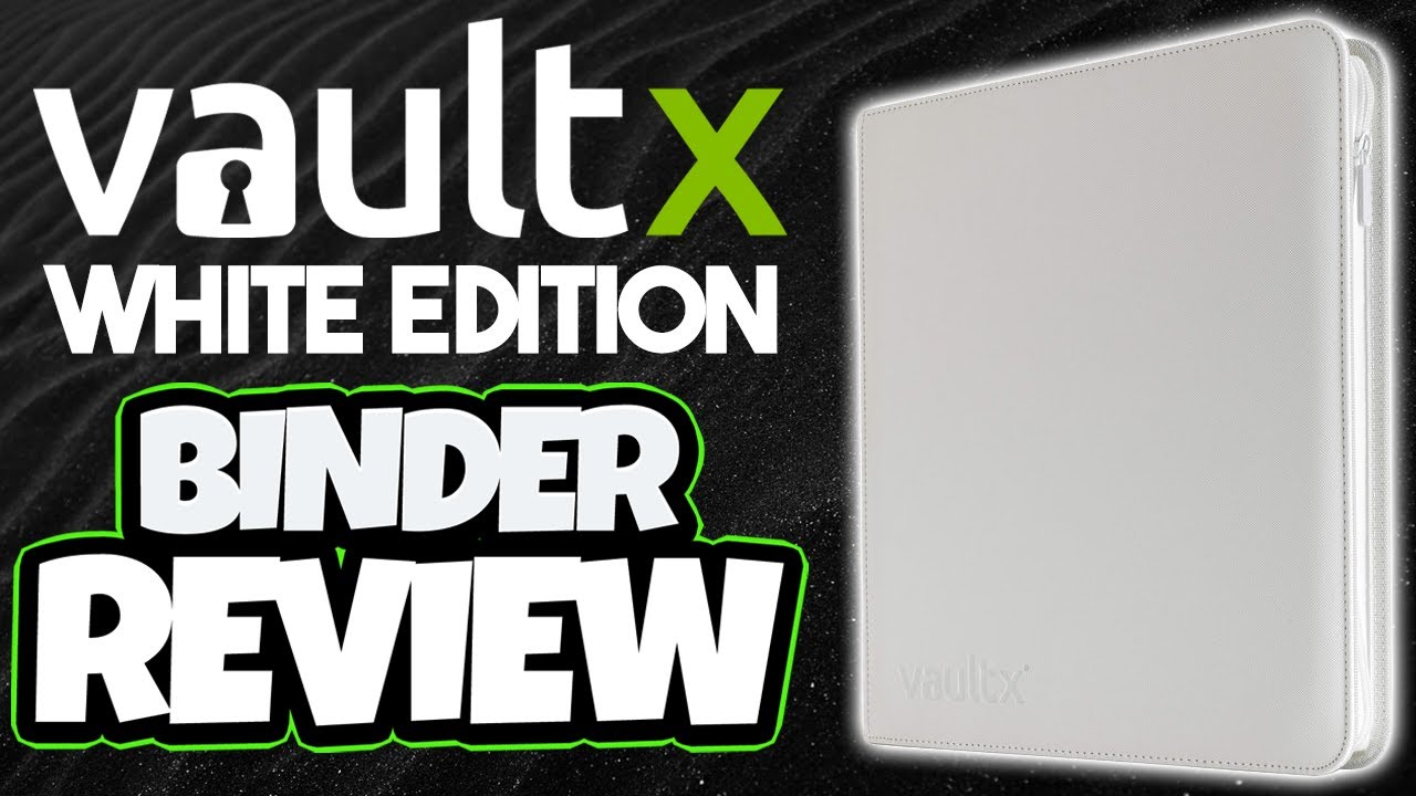 Vault X Binder Review (White Edition) - The BEST Binder To Keep