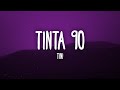 TINI - tinta 90 (Letra/Lyrics)